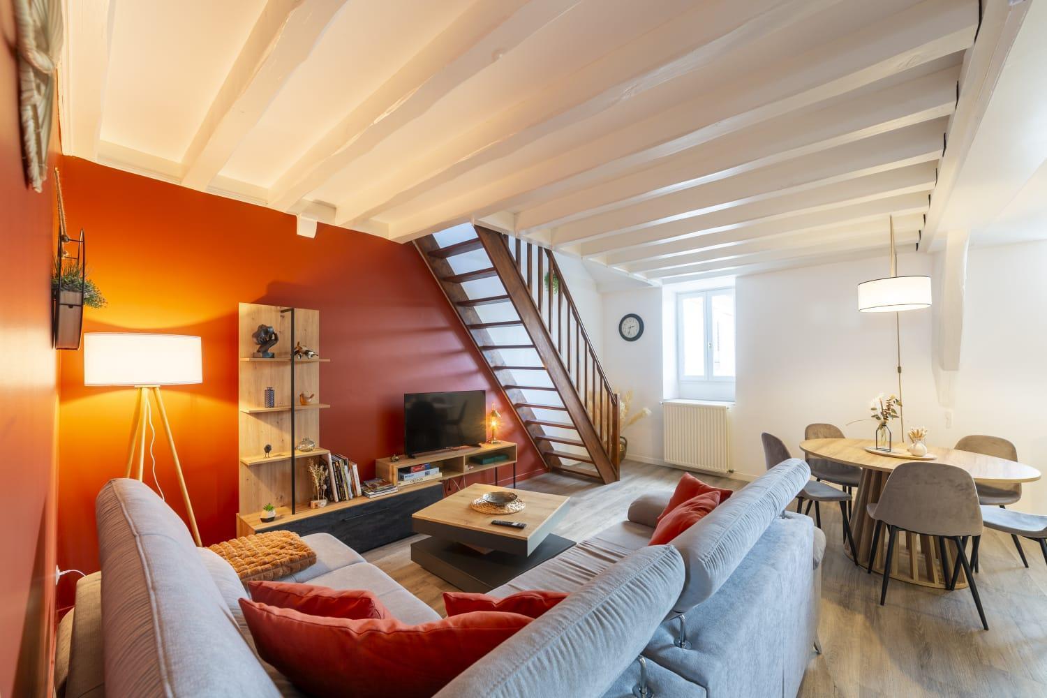 Le Logis D'Anahy Appartement Blois Buitenkant foto